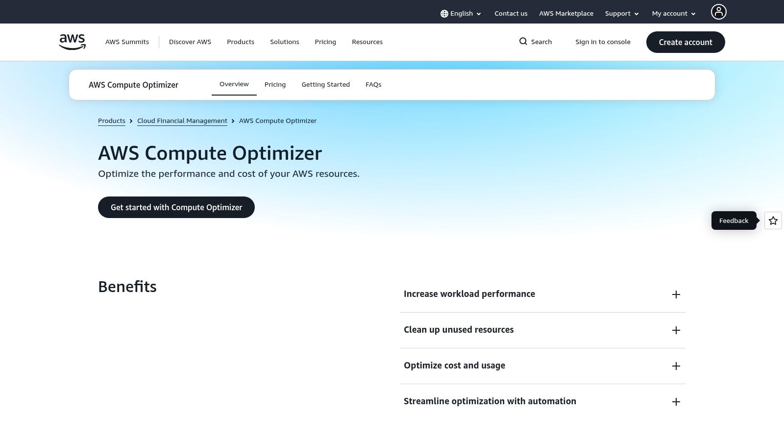 AWS Compute Optimizer