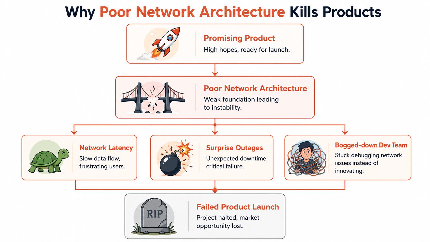 Why Your Network Architecture Is a Product-Killer